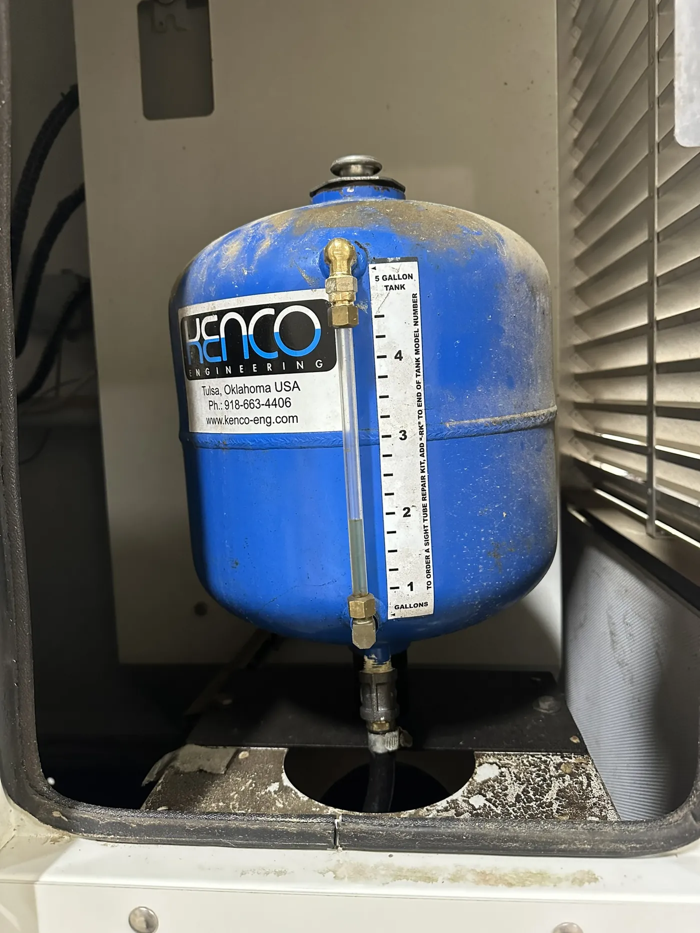 Kenco oil day tank